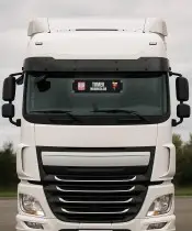 Beleuchtetes Led-Tir-Namensschild für den Fahrer eines LKW-Premiumdrucks