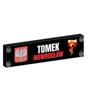 Beleuchtetes Led-Tir-Namensschild für den Fahrer eines LKW-Premiumdrucks