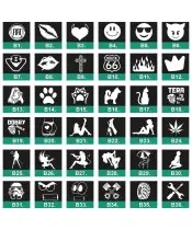 Led Truck Name Plate Illuminated for the Driver of the Truck Premium Engraving