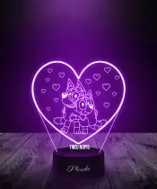 Lampka LED 3D Blue i Bingo Bajka Dla Dziecka