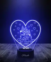 Lampka LED 3D Blue i Bingo Bajka Dla Dziecka