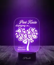 Lampka Nocna LED 3D Drzewko Szczęścia Podziękowania