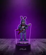 Lampka LED 3D z Nadrukiem FNAF Bonnie