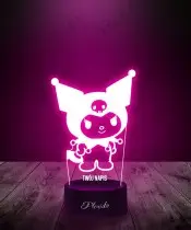 Lampka LED 3D Plexido Prezent Hello Kitty Kuromi