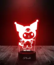 Lampka LED 3D Plexido Prezent Hello Kitty Kuromi