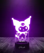 Lampka LED 3D Plexido Prezent Hello Kitty Kuromi