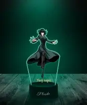 Lampka LED 3D Plexido z Nadrukiem UV One Punch Man Fubuki