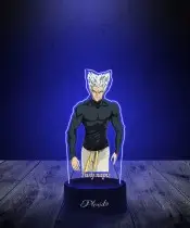Lampka LED 3D Plexido z Nadrukiem UV One Punch Man Garou