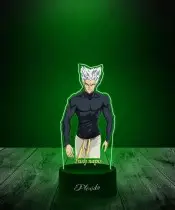 Lampka LED 3D Plexido z Nadrukiem UV One Punch Man Garou