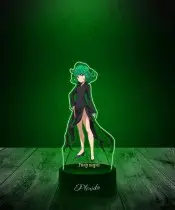 Lampka LED 3D Plexido z Nadrukiem UV One Punch Man Tatsumaki