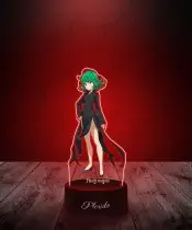Lampka LED 3D Plexido z Nadrukiem UV One Punch Man Tatsumaki