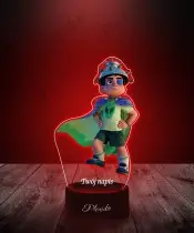 Lampka LED 3D Plexido z Nadrukiem UV Elio