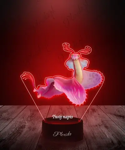 Lampka LED 3D Plexido z Nadrukiem UV Elio Questa