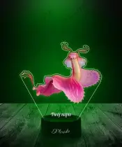 Lampka LED 3D Plexido z Nadrukiem UV Elio Questa