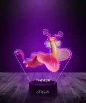 Lampka LED 3D Plexido z Nadrukiem UV Elio Questa