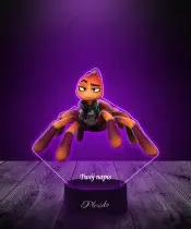 Lampka LED 3D z Nadrukiem UV Pan Wilk i Spółka Tarantula