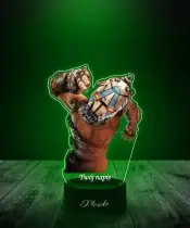 Lampka LED 3D z Nadrukiem UV Borderlands Psycho
