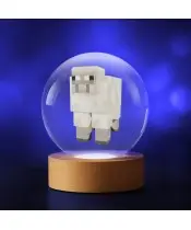 Kryształowa Kulka 3D Minecraft Owca