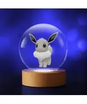 Kryształowa Kulka 3D Pokemon Eevee