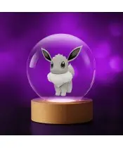 Kryształowa Kulka 3D Pokemon Eevee