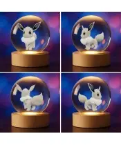 Kryształowa Kulka 3D Pokemon Eevee