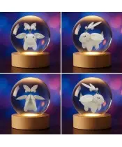 Kryształowa Kulka 3D Pokemon Pikachu Grass Type
