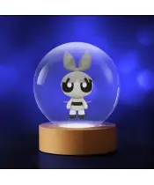 Kryształowa Kulka 3D Atomówki Bunny
