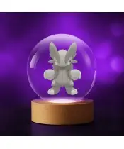 Kryształowa Kulka 3D Pokemon Salamance