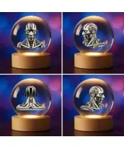Kryształowa Kulka 3D IA Sztuczna Inteligencja SI