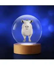 Kryształowa Kulka 3D Kapibara