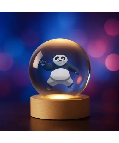Kryształowa Kulka 3D Kung Fu Panda