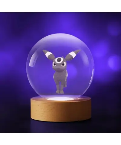 Kryształowa Kulka 3D Pokemon Flareon