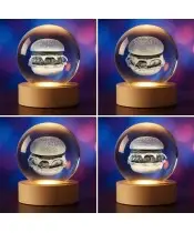 Kryształowa Kulka 3D Burger Burgerownia Kanapka
