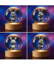 Kryształowa Kulka 3D Fnaf Nightmare Bonnie