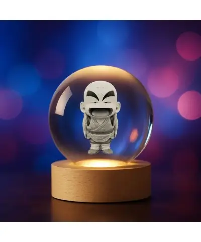 Kryształowa Kulka 3D Krillin Dragon Ball
