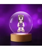Kryształowa Kulka 3D Sonic Szybki jak Błyskawica