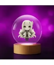 Kryształowa Kulka 3D Chibi Emilia Re:Zero