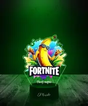 Lampka LED 3D z Nadrukiem UV Fortnite Peely Bananek