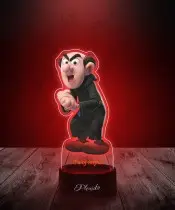 Lampka LED 3D z Nadrukiem UV Smerfy Gargamel