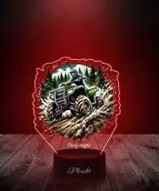 Lampka LED 3D z Nadrukiem UV Quad Jazda Terenowa Survival