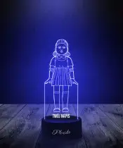Lampka LED 3D Plexido Squid Game Lalka Young Hee