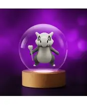 Kryształowa Kulka 3D Pokemon Cubone