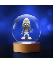 Kryształowa Kulka 3D Smerf Ciamajda