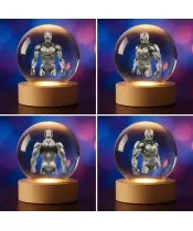 Kryształowa Kulka 3D Iron Man Marvel Avengers