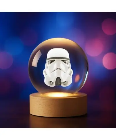 Kryształowa Kulka 3D Star Wars Gwiezdne Wojny Szturmowiec