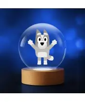 Kryształowa Kulka 3D Bingo Blue