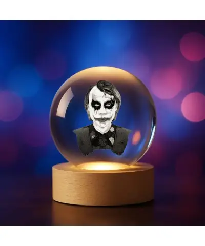 Kryształowa Kulka 3D Joker Batman