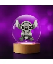 Kryształowa Kulka 3D Lilo i Stich Konsola