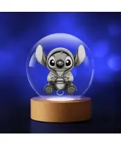 Kryształowa Kulka 3D Lilo i Stich Konsola