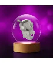 Kryształowa Kulka 3D Pokemon Caterpie